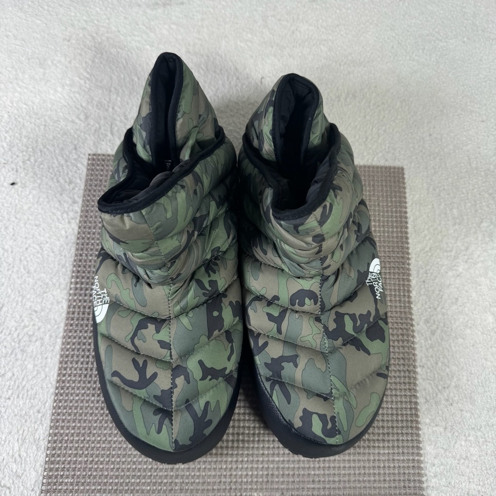 The North Face ThermoBall Eco Traction Bootie Men 11 Camo Excellent Insulated